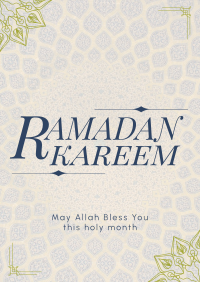 Psychedelic Ramadan Kareem Flyer Image Preview