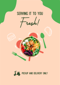 Fresh Vegan Bowl Flyer Image Preview