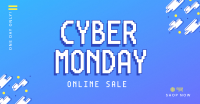 Pixel Cyber Sale Facebook ad Image Preview