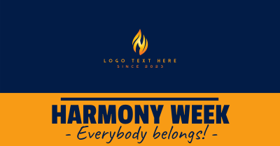 Harmony Week Facebook ad Image Preview