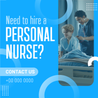 Nurse For Hire Instagram post Image Preview