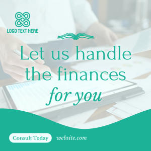 Finance Consultation Services Instagram post Image Preview