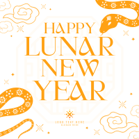 Elegant Chinese New Year Instagram Post Preview