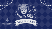 Mardi Gras Celebration Animation Image Preview