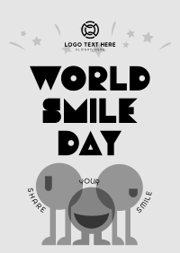 Share Your Smile Poster Design