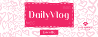 Hearts Daily Vlog Facebook cover Image Preview