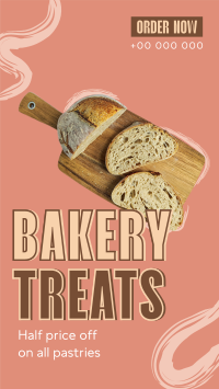 Bakery Treats YouTube short Image Preview