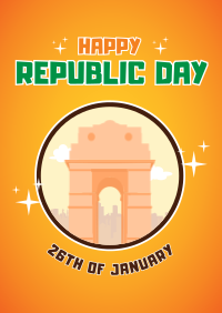 Happy Republic Day Poster Image Preview
