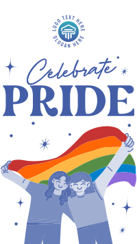 Pride Month Celebration TikTok video Image Preview