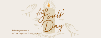 All Souls' Day Facebook cover Image Preview