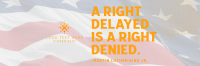 Human Rights Quote Twitter header (cover) Image Preview