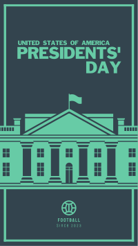 Majestic White House Facebook Story Design