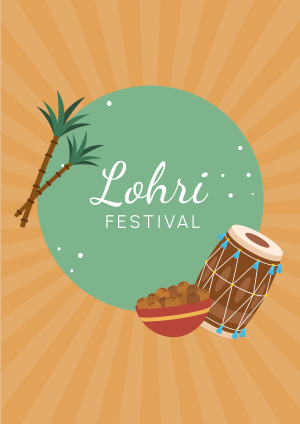 Lohri Fest Flyer Image Preview