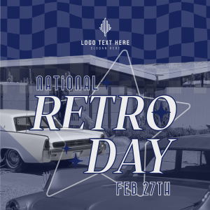 Nostalgic Retro Day Instagram post Image Preview