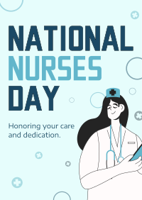 Nurses Day Celebration Poster Design