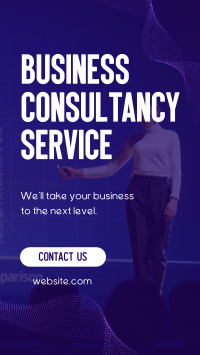 Business Consulting Service Instagram Story Design