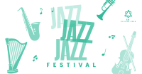 Jazz Festival Facebook Ad Design