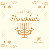 Hannukah Celebration Instagram post Image Preview