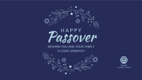 Passover Leaves Zoom Background Image Preview