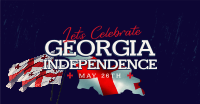 Let's Celebrate Georgia Independence Facebook ad Image Preview