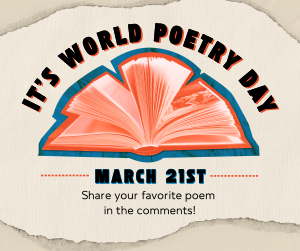 Poetry Day Book Facebook post Image Preview