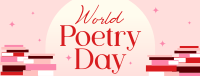 World Poetry Day Facebook cover Image Preview