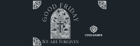 Good Friday Stained Glass Twitter header (cover) Image Preview