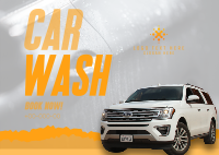 Car Wash Professional Service Postcard Image Preview