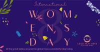 Women's Day Flower Overall Facebook ad Image Preview