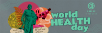 World Health Day Collage Twitter Header Image Preview