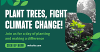 Tree Planting Event Facebook Ad Image Preview