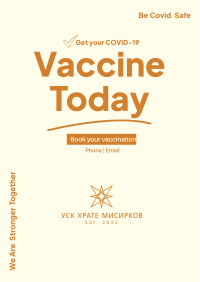 Vaccine Check Flyer Image Preview