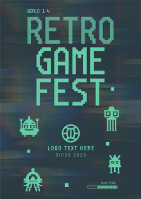 Retro Game Fest Flyer Image Preview