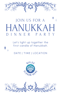 Celebrating Hanukkah Invitation Image Preview