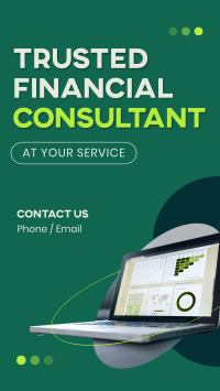 Financial Consultant Service Instagram Story Preview