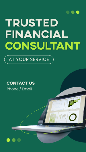 Financial Consultant Service Instagram story Image Preview