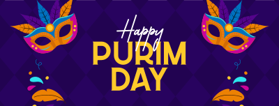 Purim Day Event Facebook cover Image Preview