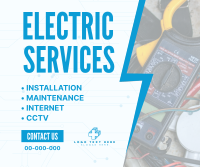 Electrical Service Professionals Facebook Post Design