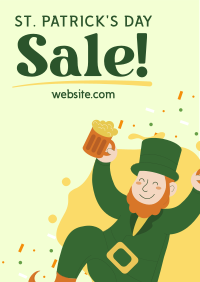 St. Patrick's Greeting Promo Sale Flyer Image Preview