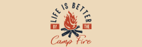 Camp Fire Twitter header (cover) Image Preview