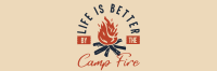 Camp Fire Twitter Header Image Preview