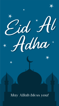 Eid Al Adha Night Instagram Story Design