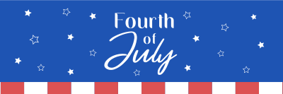 Fourth of July Twitter header (cover) Image Preview