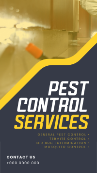 Straight Forward Pest Control Instagram Story Design