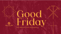 Minimalist Good Friday Greeting  Video Image Preview