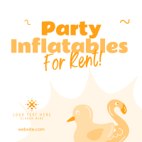 Party Inflatables Rentals Instagram post Image Preview
