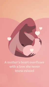 Breastfeeding Mother Facebook Story Design