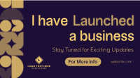 Geometric Business Launch Animation Preview