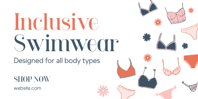 Inclusive Swimwear Twitter post Image Preview