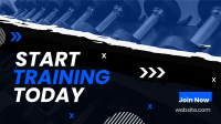 Gym Training Facebook event cover Image Preview